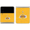 NBA Los Angeles Lakers Distressed Galaxy Z Flip3 5G Skin